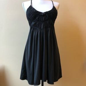 BCKO black strap ruched dress